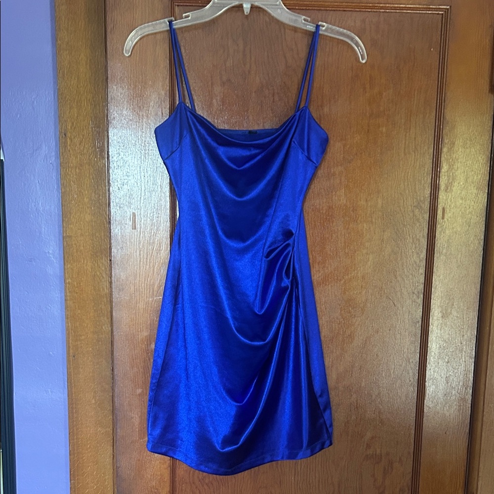 Blue Windsor Dress
